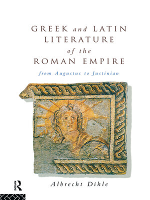 cover image of Greek and Latin Literature of the Roman Empire